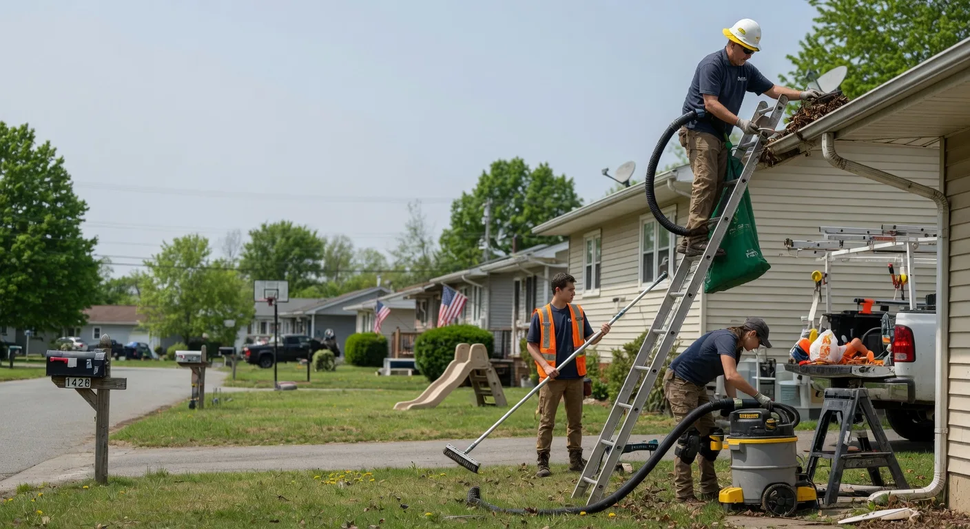 Gutter Installation in New Athens, IL near me